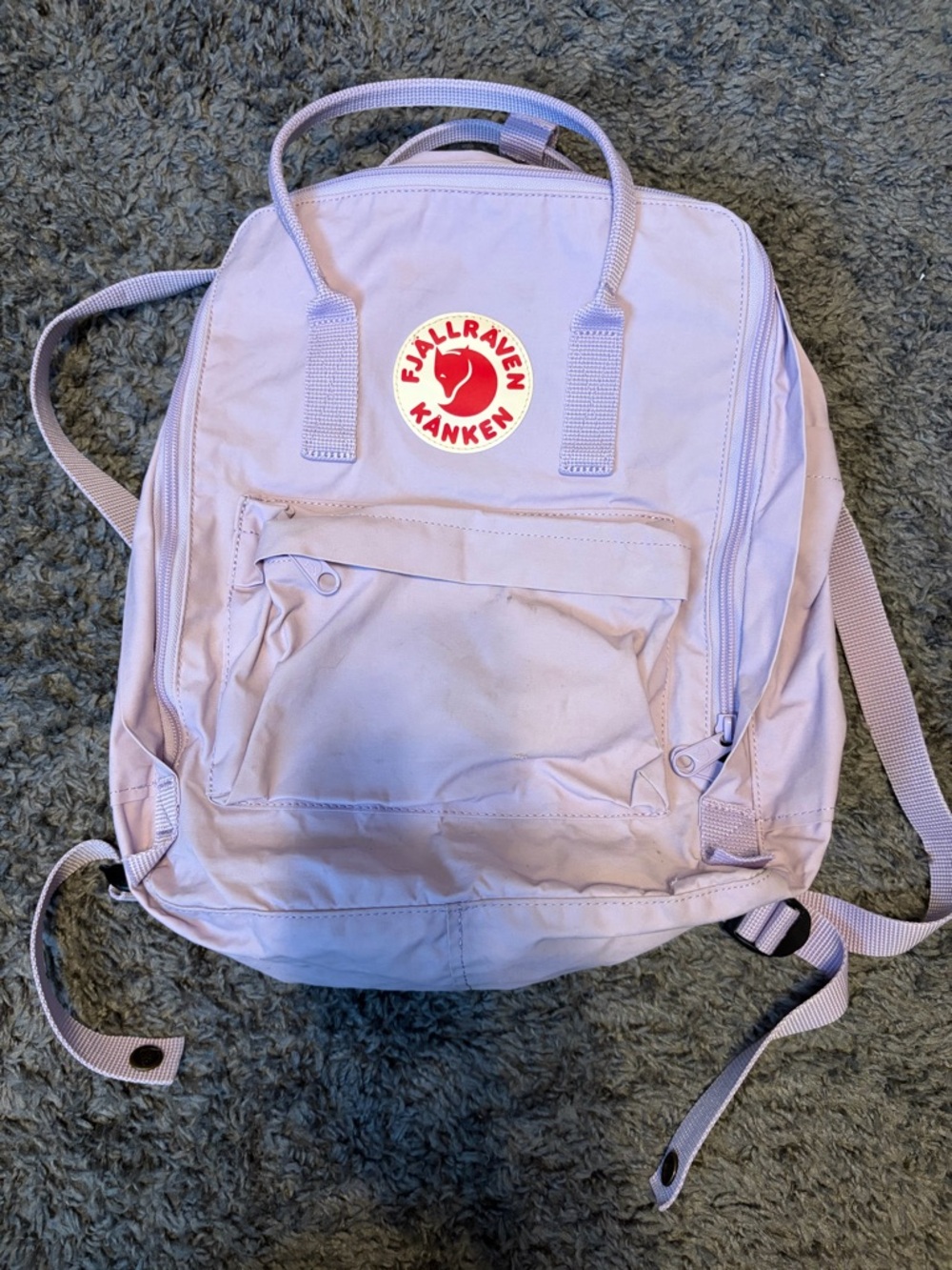 Fjallraven Kanken Kids Backpack in Light Lavender